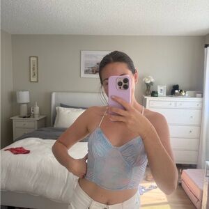 Pastel Tie-Dye Camisole Top